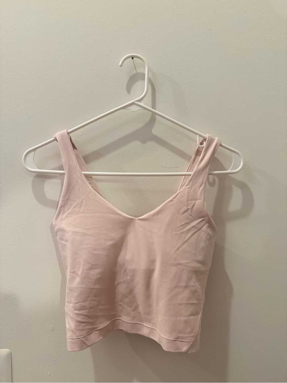 lululemon athletica Light Pink V-Neck Tank
